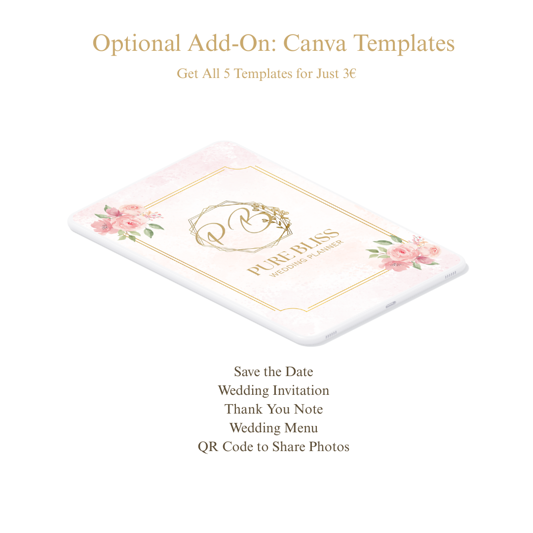 Optional Add-On: Make your wedding look as beautiful as it feels